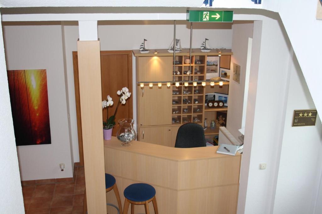 Nápoje v ubytování Hotel Garni Meeresgruß