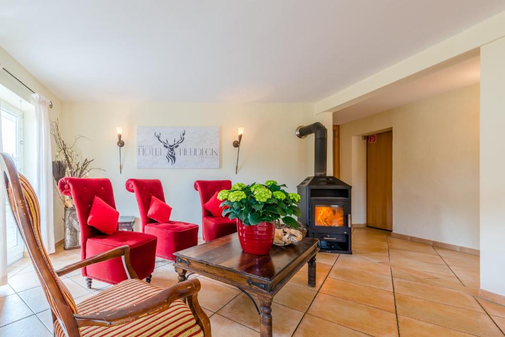 Posezení v ubytování Hotel Neudeck