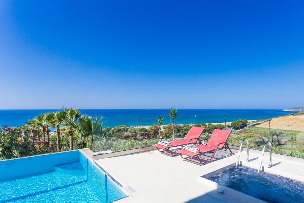 The swimming pool at or close to Sea View Villas