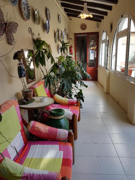 Posezení v ubytování Turó de L´Home