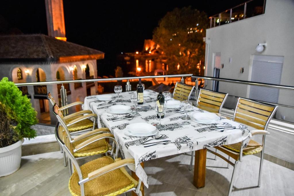 Balkón nebo terasa v ubytování Mala Plaza