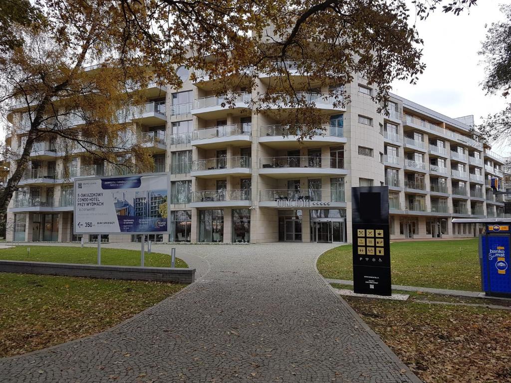 Budova, v ktorej sa apartmán nachádza
