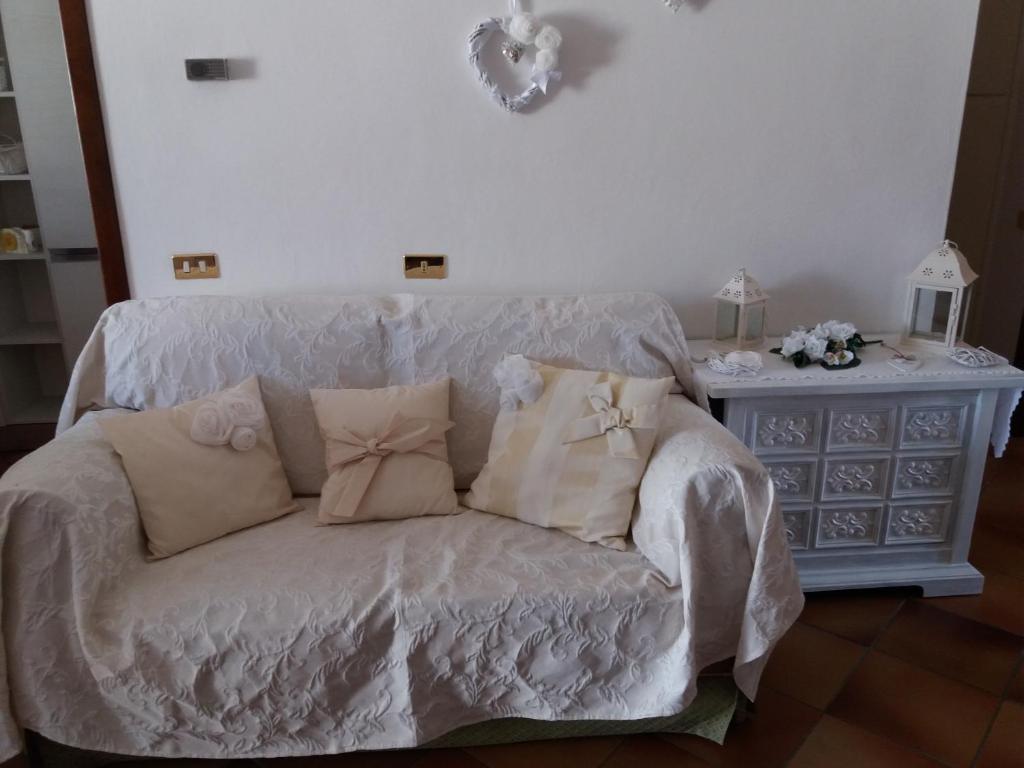 Część wypoczynkowa w obiekcie Splendida e incantevole casa a due passi dal mare