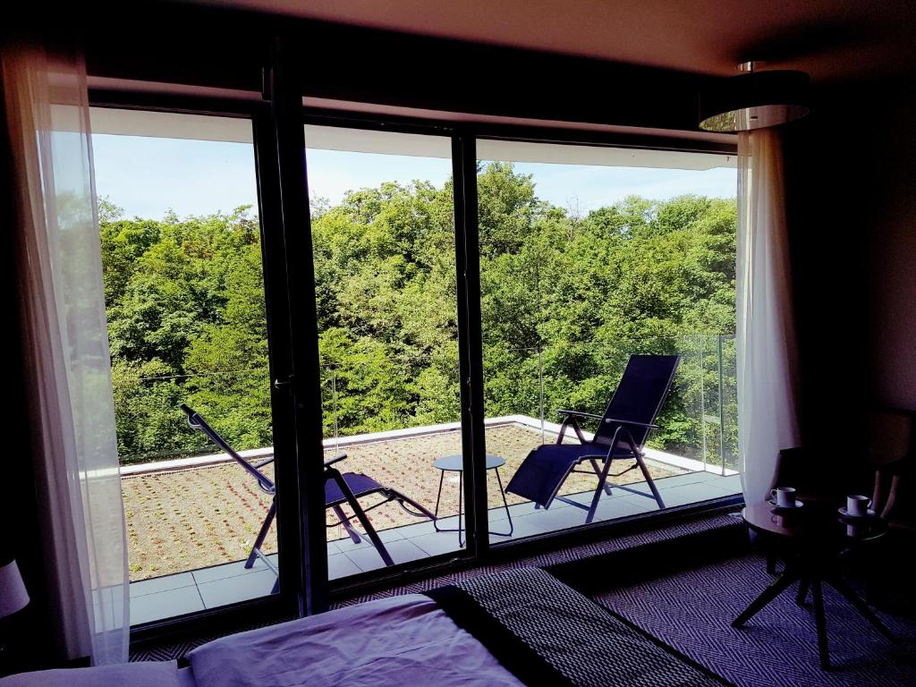 Balkón alebo terasa v ubytovaní Apartament prywatny 329 w Diune Resort