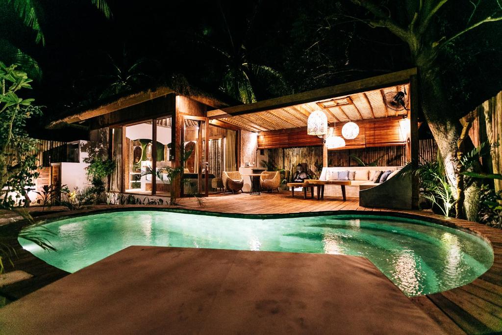 Bazén v ubytování Majo Private Villas nebo v jeho okolí