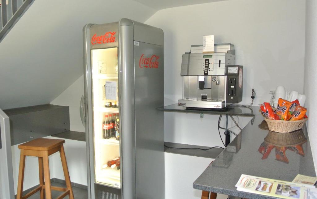 Kuchyň nebo kuchyňský kout v ubytování Hotel Restaurant Jura
