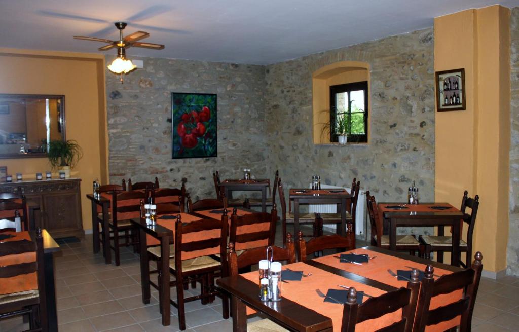 Restaurace v ubytování Can Mas
