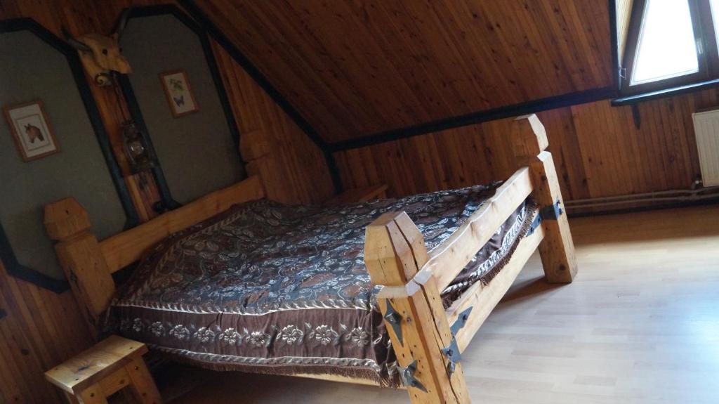 Postel nebo postele na pokoji v ubytování Guest house Jumiezis