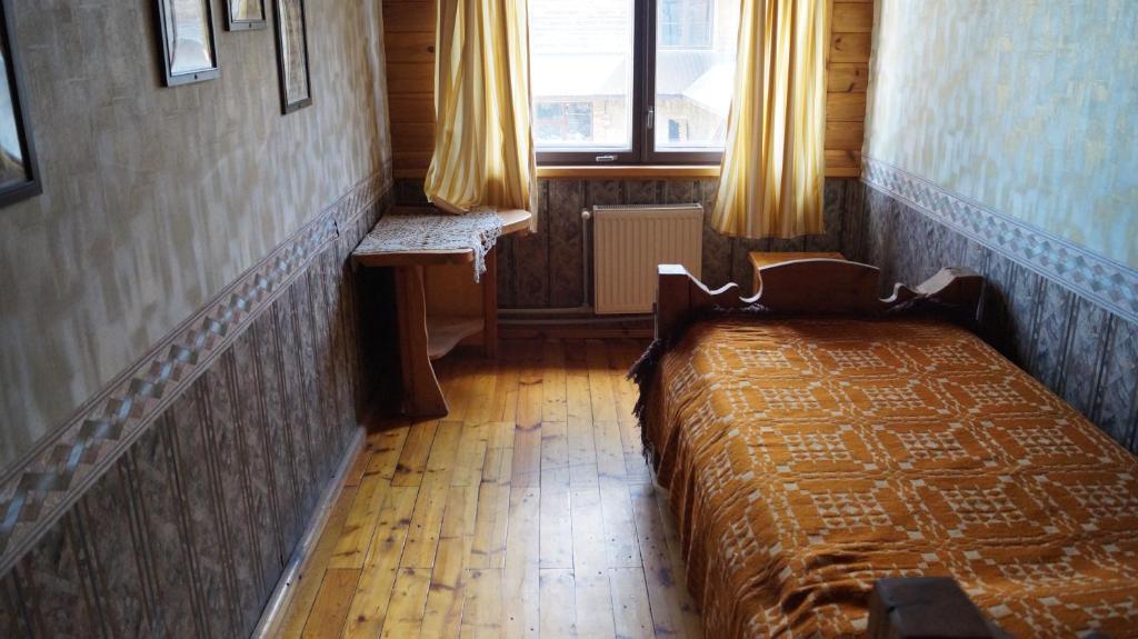 Postel nebo postele na pokoji v ubytování Guest house Jumiezis