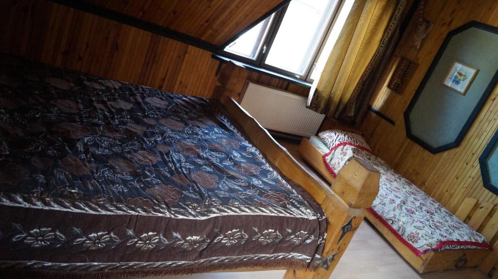 Postel nebo postele na pokoji v ubytování Guest house Jumiezis