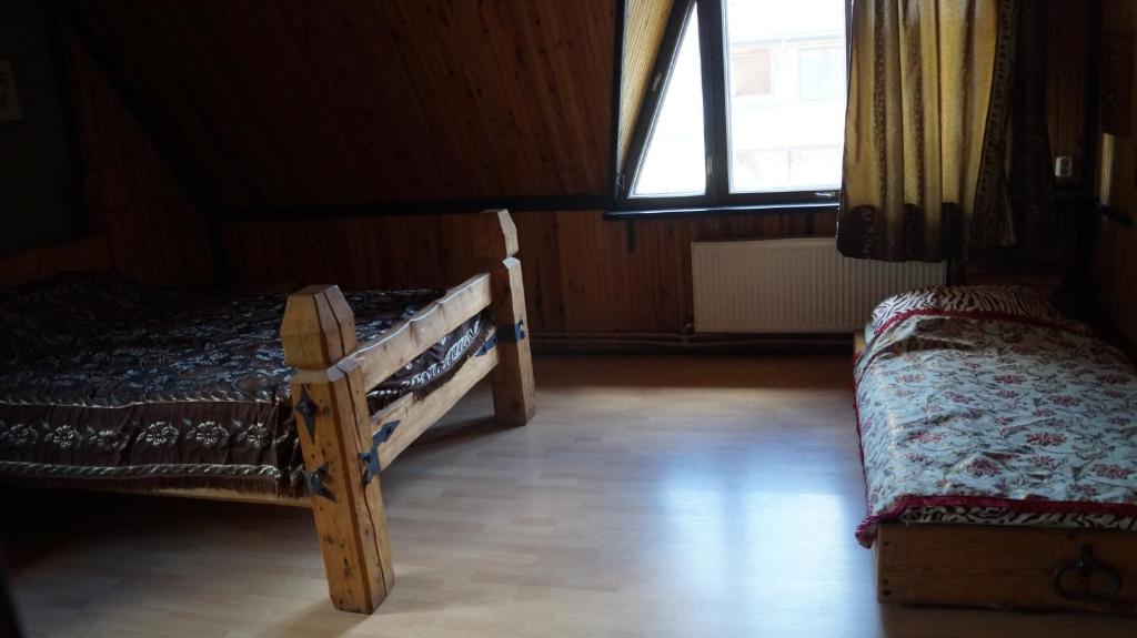 Postel nebo postele na pokoji v ubytování Guest house Jumiezis