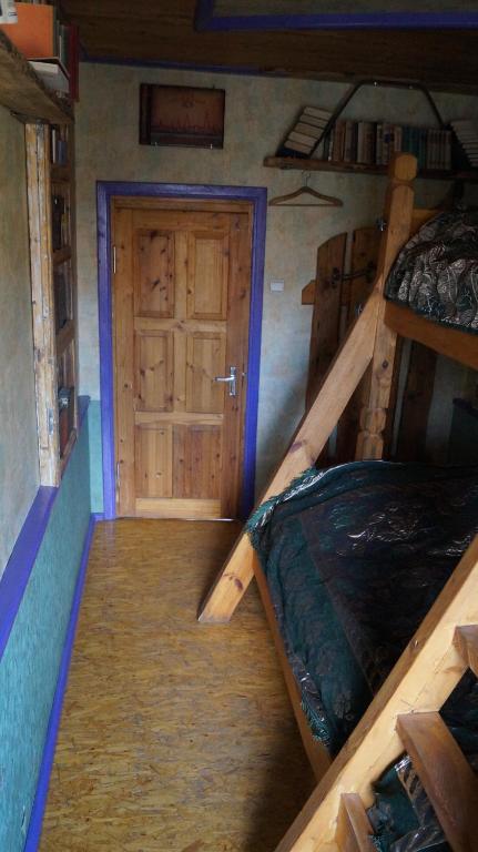 Postel nebo postele na pokoji v ubytování Guest house Jumiezis