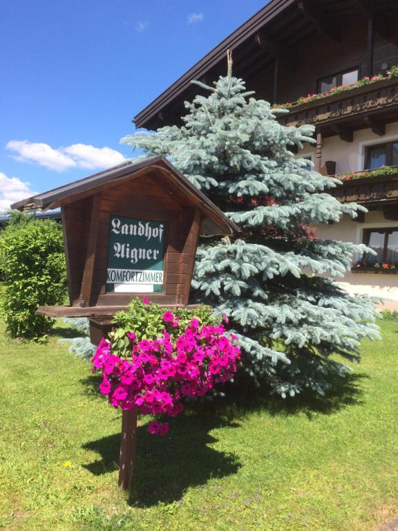 Zahrada ubytování Landhof Aigner