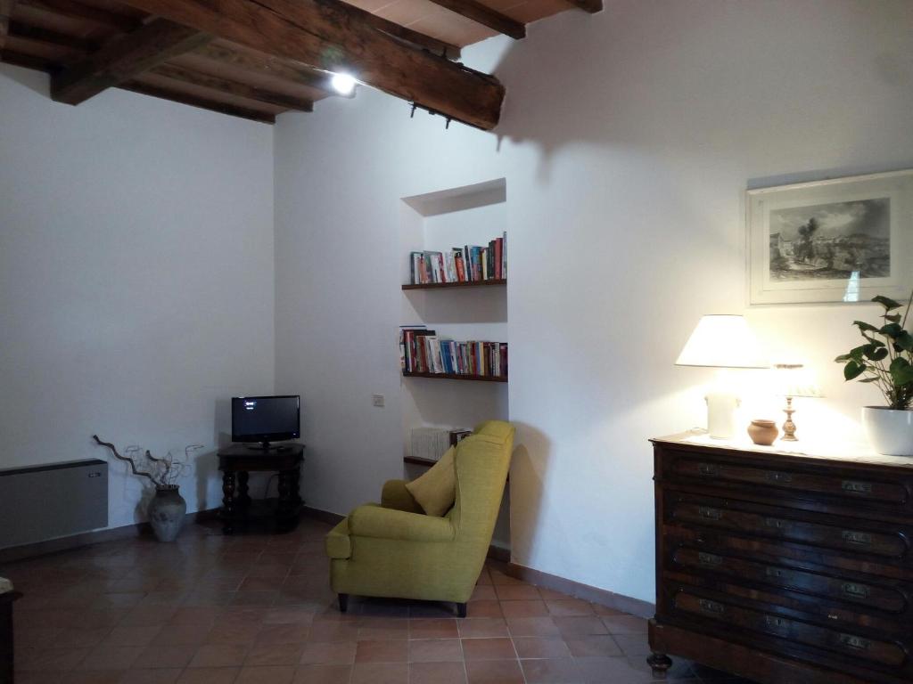 Posezení v ubytování Podere Schioppello Casale con appartamenti privati