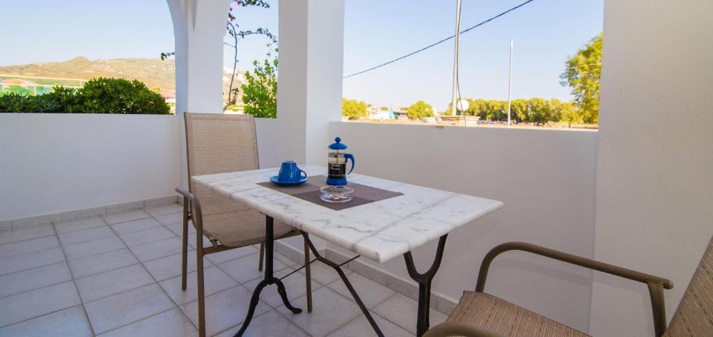 A balcony or terrace at Ostria Apartments