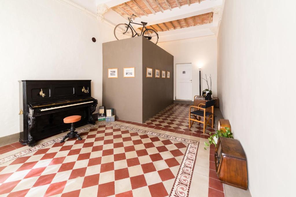 Cama o camas de una habitación en Casatorre dei Leoni Dimora Storica