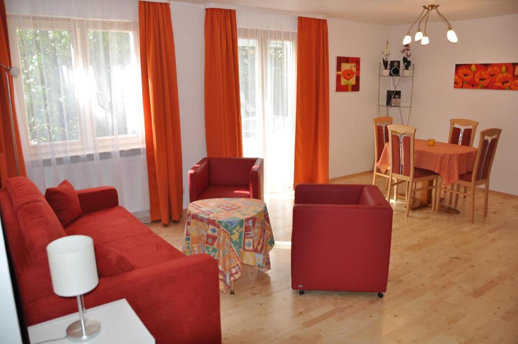 Posezení v ubytování Apart Hotel Stadtgarten