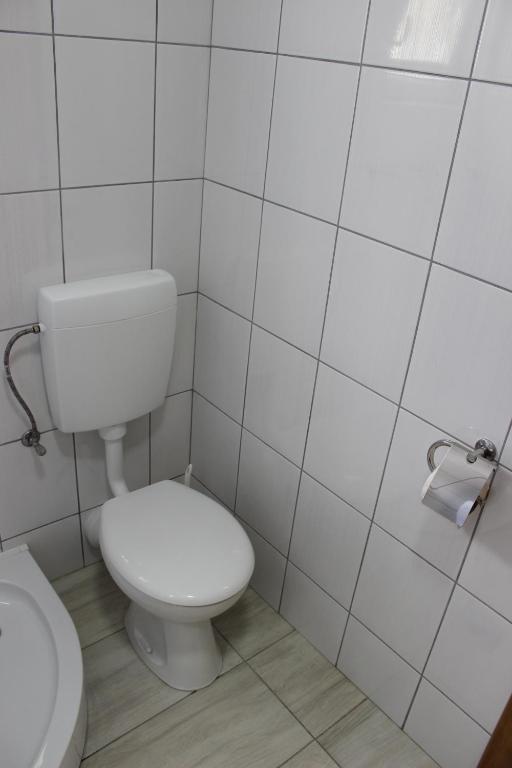 Koupelna v ubytování Guest House Put