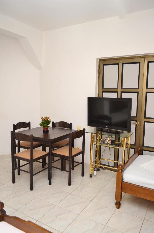 TV a/nebo společenská místnost v ubytování Guest House Lukac