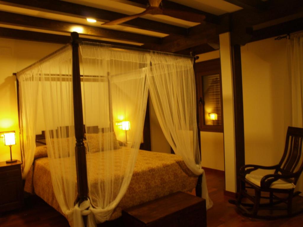 Posteľ alebo postele v izbe v ubytovaní Hostal El Cerro - Only Adults