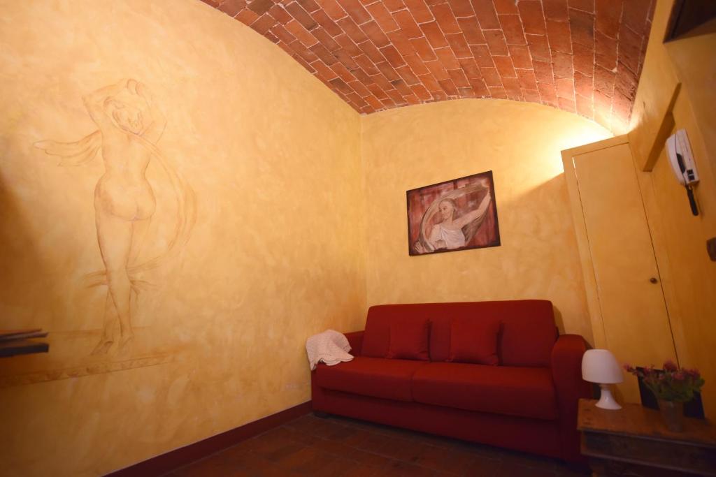 Posedenie v ubytovaní The Mezzanine within the Walls