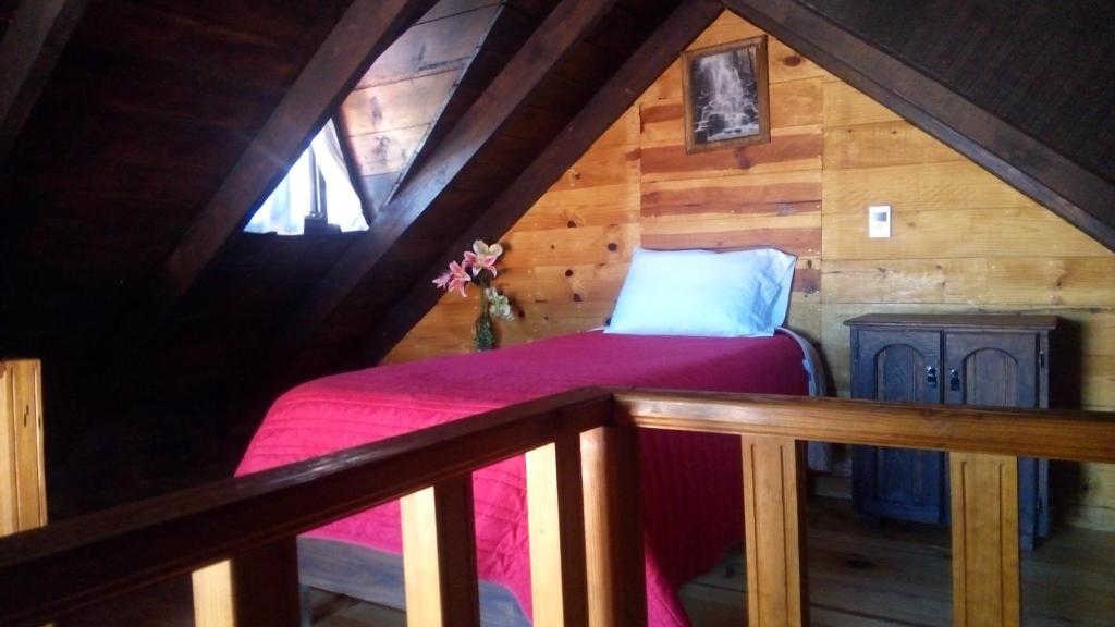 Postel nebo postele na pokoji v ubytování Hospedaje Herradura