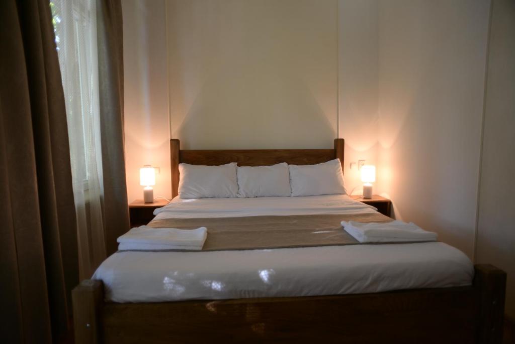 Postel nebo postele na pokoji v ubytování HOTEL VENETO