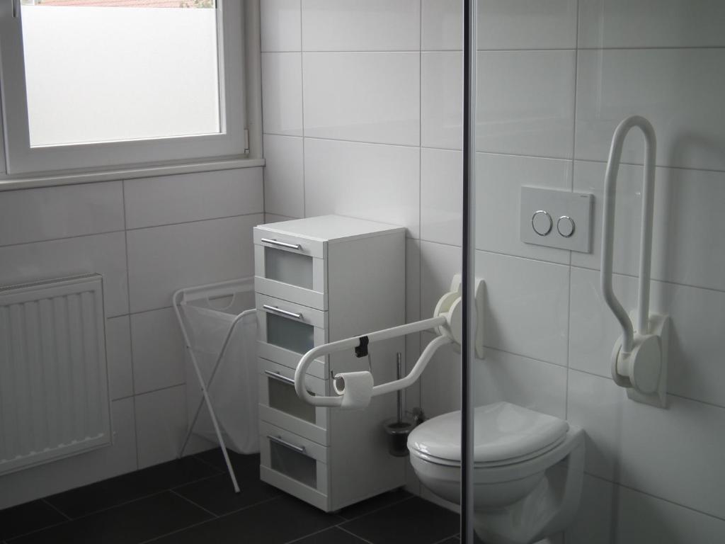 Koupelna v ubytování B & B Kaaskenswater
