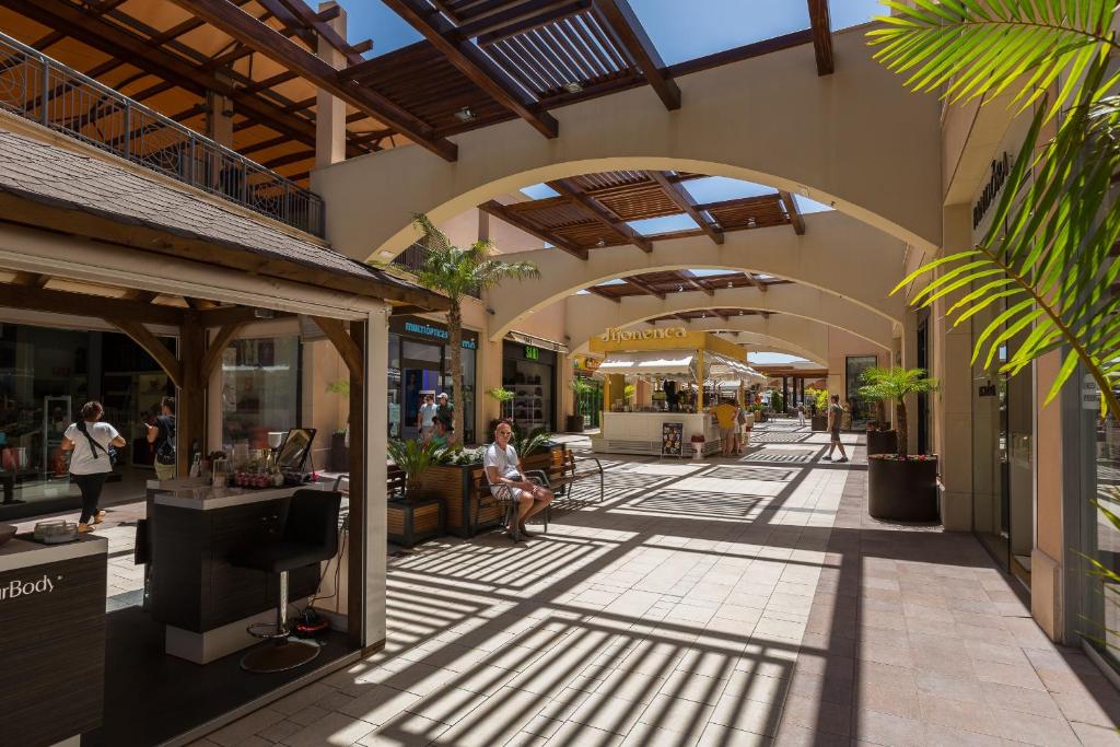 Restaurace v ubytování Penthouse Oasis Beach Los Altos