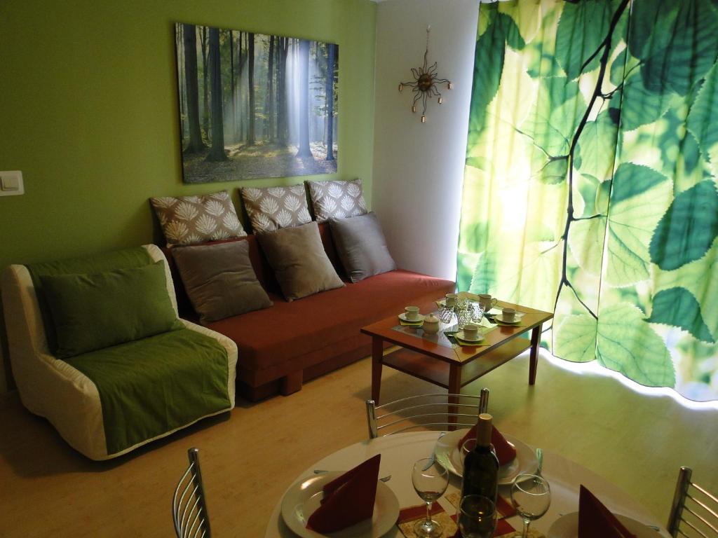 Posezení v ubytování Apartments Liptov City