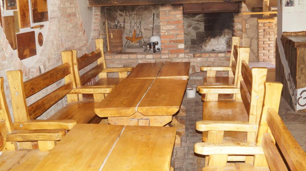 Posezení v ubytování Guest house Jumiezis