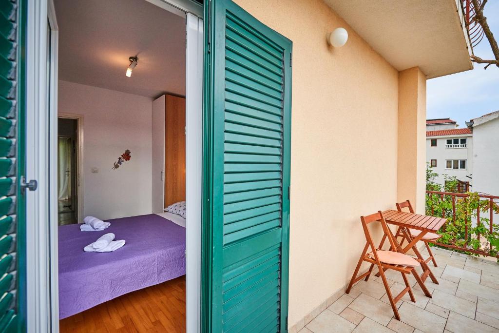 Balkón alebo terasa v ubytovaní Sv. Ilija Apartment - Vila Biokova