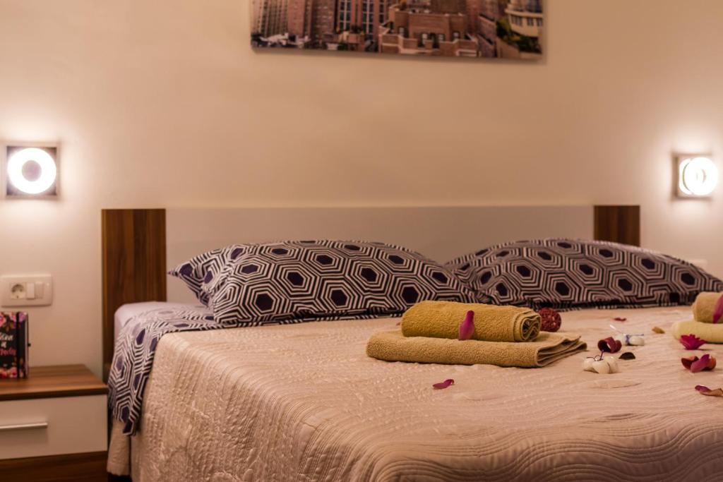 Posteľ alebo postele v izbe v ubytovaní Apartment Verunica