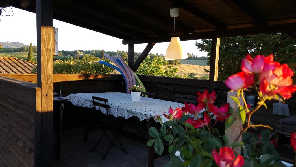 Balkón nebo terasa v ubytování Casa Vacanze Fornace