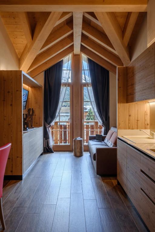 Posezení v ubytování Chalet Bellavista