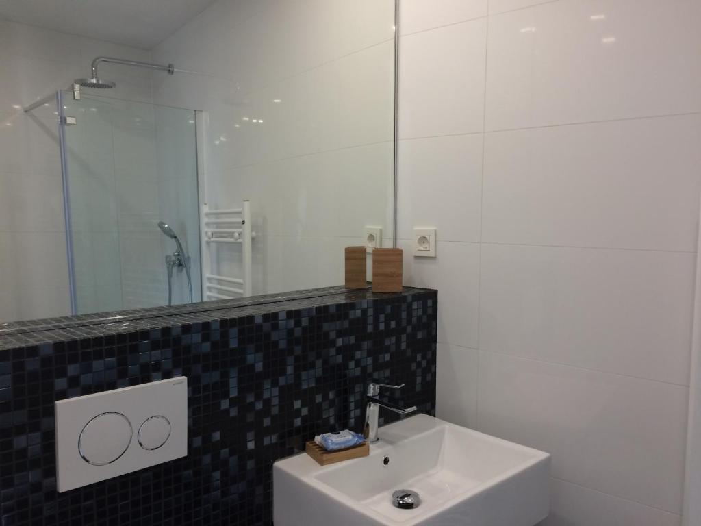 Kúpeľňa v ubytovaní Villa Antares Pisak