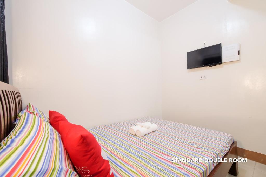TV a/nebo společenská místnost v ubytování Hotel Georgina