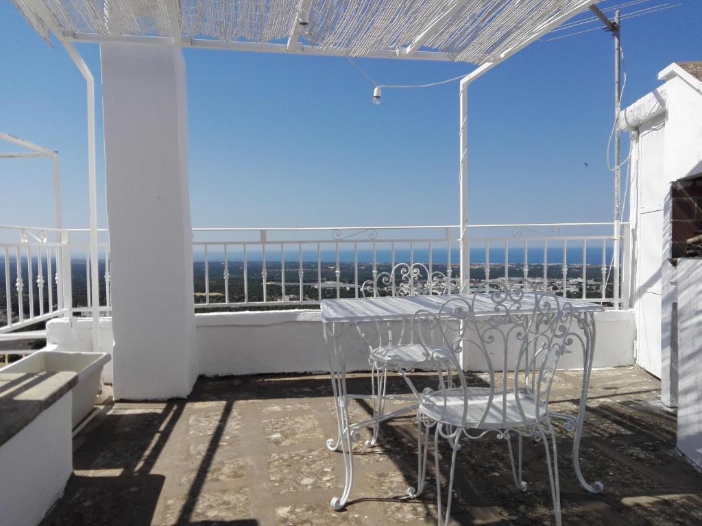 Balkón alebo terasa v ubytovaní Casa La Calce