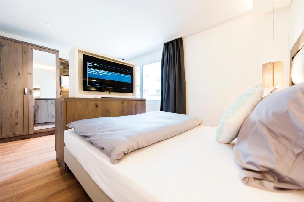 Krevet ili kreveti u jedinici u okviru objekta Hotel Tilia