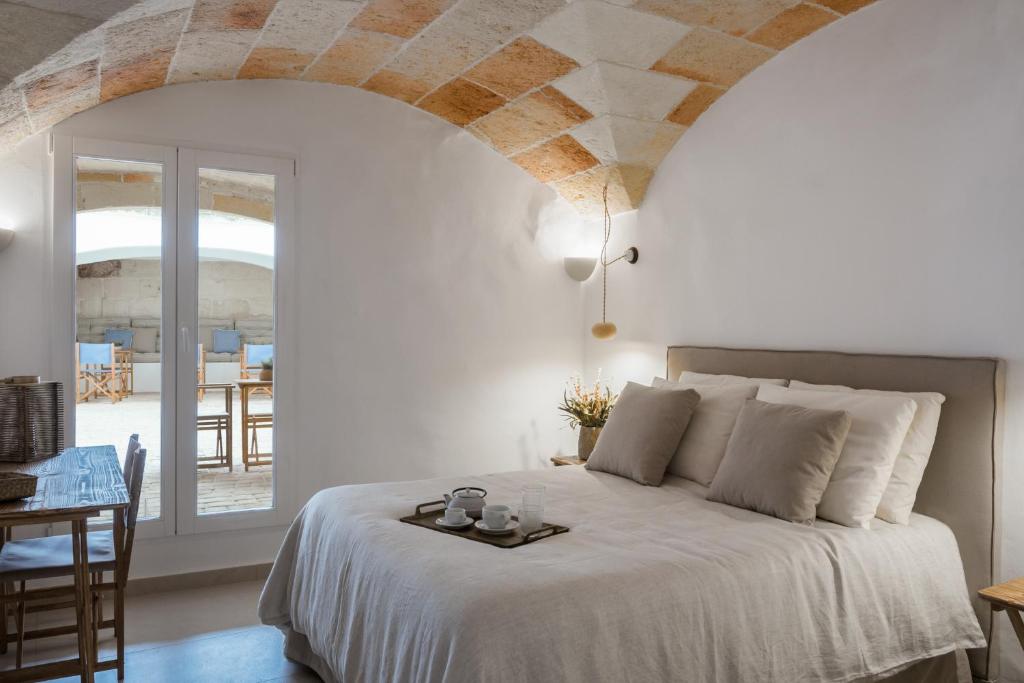Cama o camas de una habitación en Hotel Nou Sant Antoni
