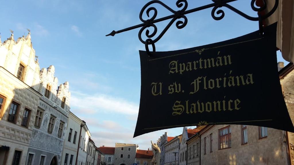 Certifikát, hodnocení, plakát nebo jiný dokument vystavený v ubytování Apartmány U sv. Floriána