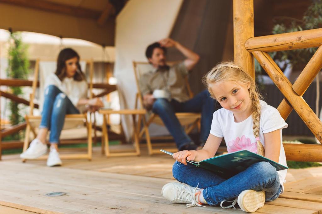 Hosté ubytování Glamping Olimia Adria village