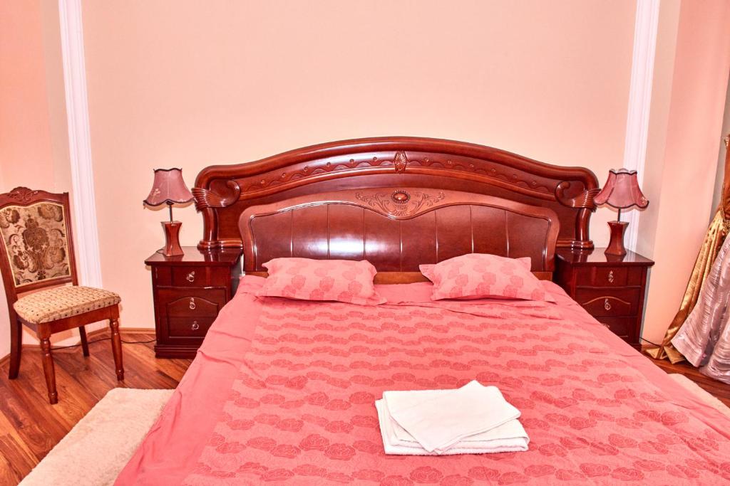 Postel nebo postele na pokoji v ubytování Hotel Art-Seg