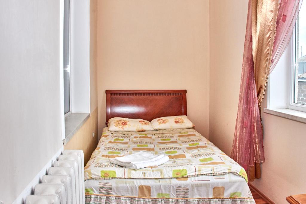 Postel nebo postele na pokoji v ubytování Hotel Art-Seg