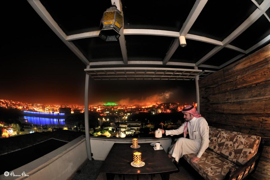 Posezení v ubytování Abha Palace Hotel