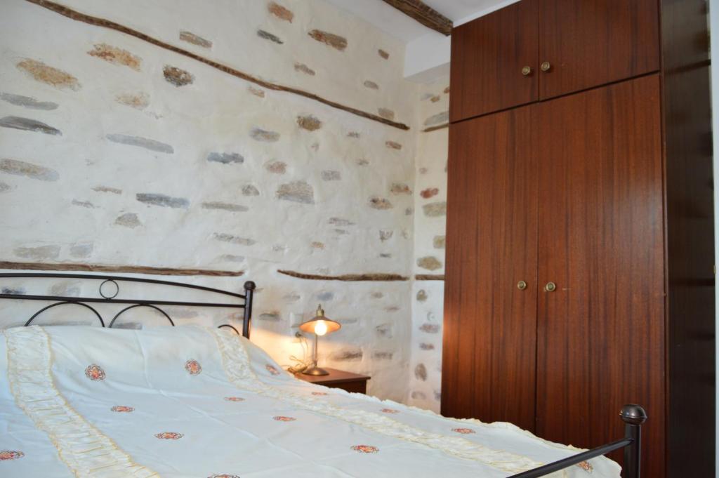 Postel nebo postele na pokoji v ubytování Villa Kotronia