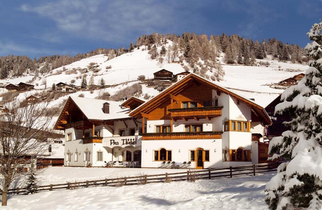 Hotel Pra Tlusel v zimě