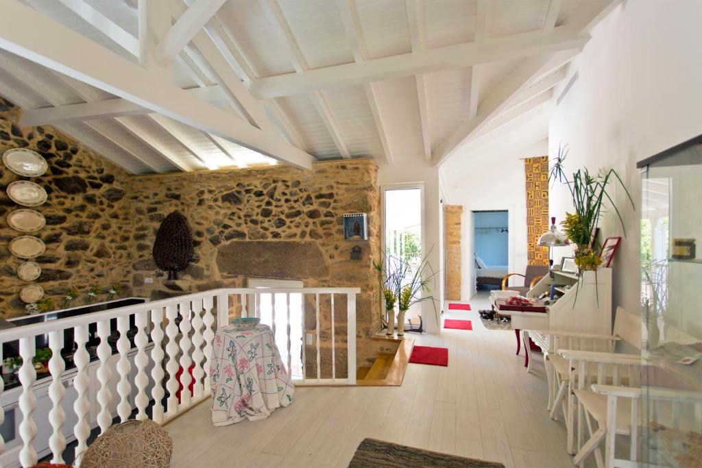 Posezení v ubytování Quinta De Fundevila -quinta privada