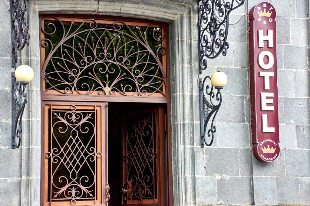 Exteriér nebo vchod ubytování Hotel Art-Seg