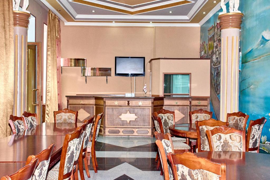 Posezení v ubytování Hotel Art-Seg
